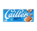 Cailler Hazelnut Milk Chocolate Bar 100g – Swiss chocolate with whole roasted hazelnuts
