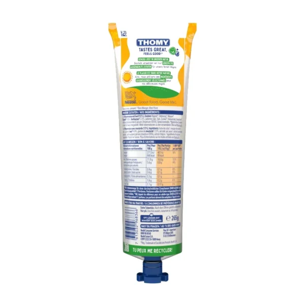 Thomy Mayonesa con Mostaza - 265g espalda