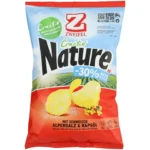 Zweifel Cractiv Nature Chips 160 g - patatas fritas suizas ligeras con sal alpina y grasa reducida