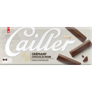 Cailler Crémant Intense Dark Chocolate Bar - 100g