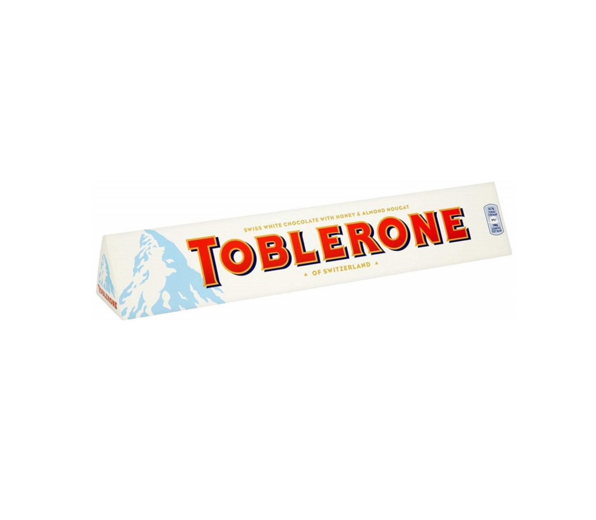 Шоколад toblerone купить. Шоколад Toblerone белый 100 г. Шоколад "Toblerone" 100г. Шоколад в треугольной упаковке Toblerone. Треугольная шоколадка Toblerone.