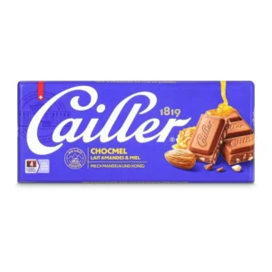 Cailler Chocmel Chocolate con Leche, Almendras y Miel 100g