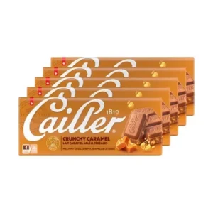 Cailler Crunchy Caramel Melkesjokolade Multipack 20 x 100 g
