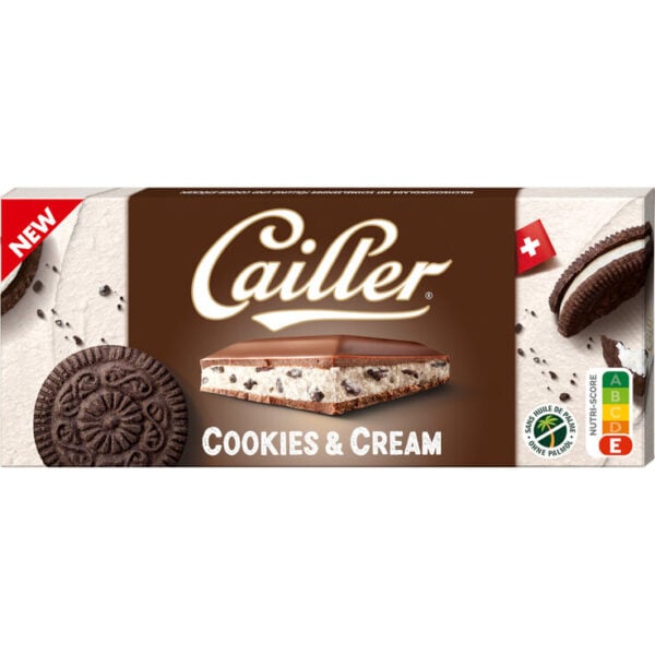 Cailler Galletas y Nata - 96g