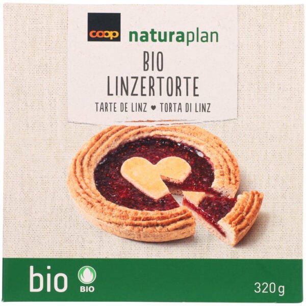 Naturaplan Organic Linzertorte - швейцарски органичен Linzertorte Delight