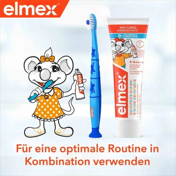 Elmex Kids fogkrém 0-6 éves korig - Gyengéd svájci fluoridos fogkrém 
