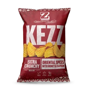 Zweifel Kezz Chips Orientalne przyprawy z miodem i szafranem - 110g