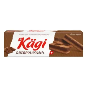 Irresistible Kägi Crisp'n Cream Choco Wafer 110 g - szwajcarski mus czekoladowy