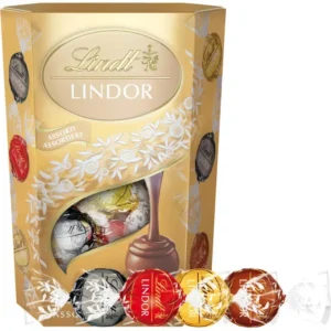 Trufle czekoladowe Lindt Lindor 200 g - luksusowe szwajcarskie pudełko upominkowe