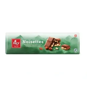 tavoletta di cioccolato alla nocciola frey 400g al latte svizzero con nocciole intere