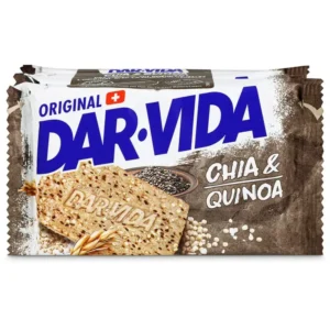 Darvida Chia & Quinoa Crackers Swiss snack