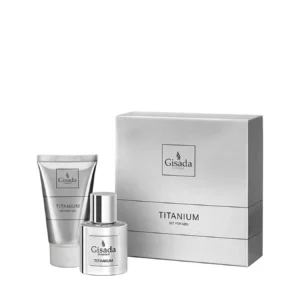 Gisada Titanium Men Set Eau de Parfum 50 ml and Shower Gel 100 ml gift box