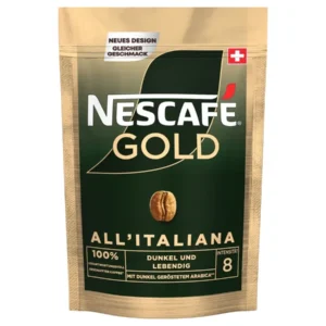 Nescafé Gold All’Italiana 180 g pouch – authentic Italian style soluble coffee