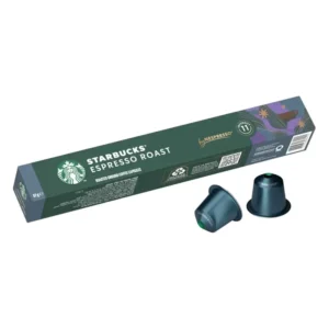 Starbucks Nespresso Espresso Roast 10 Swiss capsules – dark roast coffee