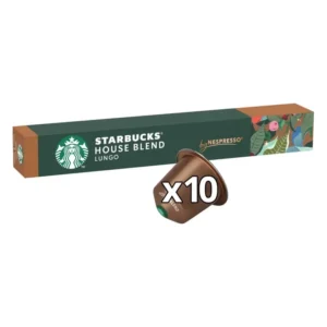 Starbucks Nespresso House Blend 10 capsules Swiss coffee