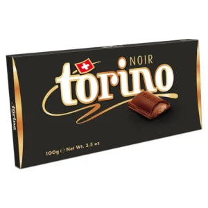 Torino Noir Chocolate 60% Bar 100 g – Swiss dark chocolate with praline filling