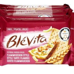 6 x Blévita Spelt Biscuits Flammkuchen Style