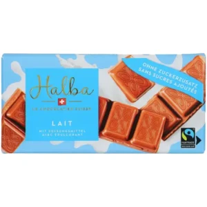 Halba Milk Chocolate Bar Cocoa Sweetened – 100g