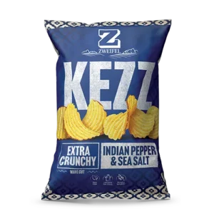 Zweifel KEZZ Indian Pepper Extra Crunchy Chips - 110g