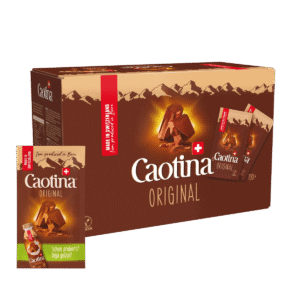4 x Caotina Original Monodose Hot Chocolate – Irresistible 100 x 15g