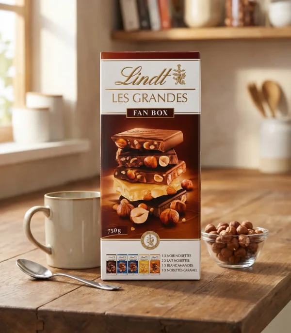 Lindt Les Grandes Waaierdoos 750g