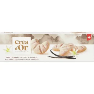 Classic Créa d'Or Vanille-Kipferl - Schweiziske vaniljekranse - 100g