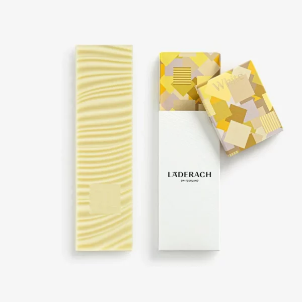 Barretta di cioccolato bianco Läderach - 80g