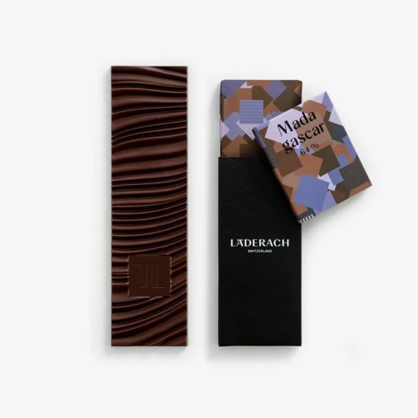 Läderach Chocolat noir de Madagascar 64% - 80g