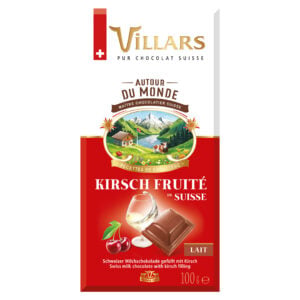 Villars Čokoládová tyčinka s čerešňami - 10 x 100g