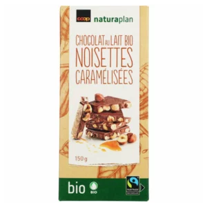 Chocolate Negro Bio Naturaplan com Avelãs Caramelizadas