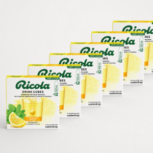 Ricola Cubos de Bebida Limão Hortelã - Pack de 6