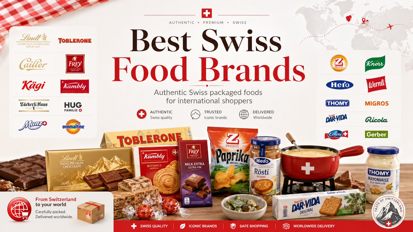 Best Swiss Food Brands to Buy Online
