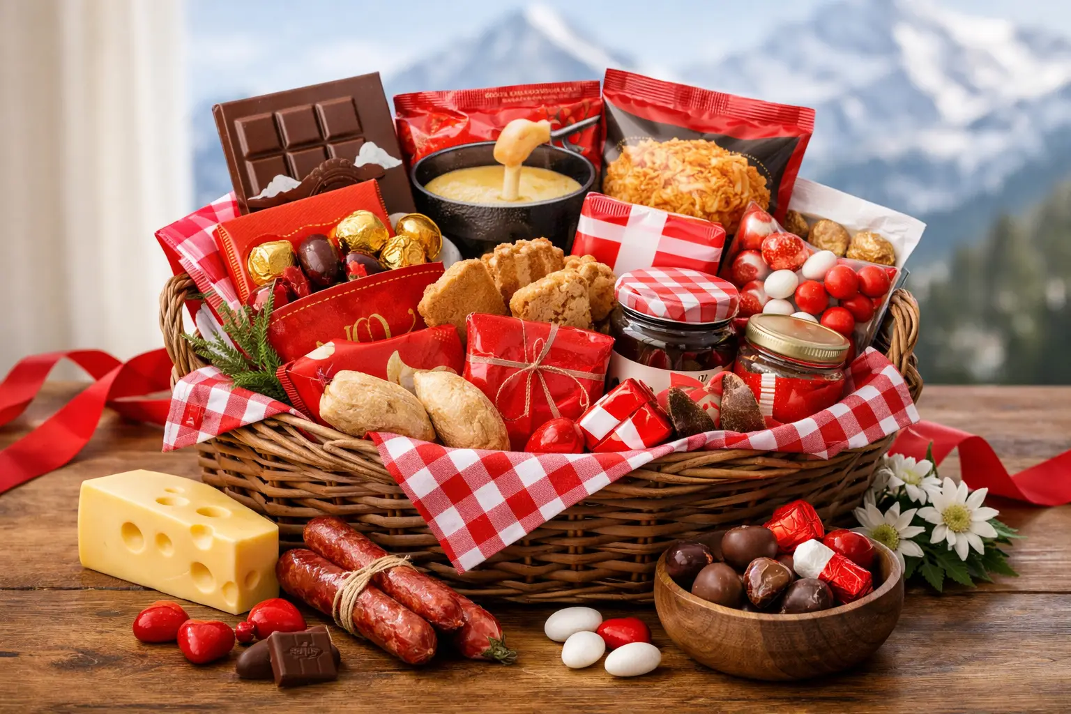 How to Build Swiss Gift Baskets