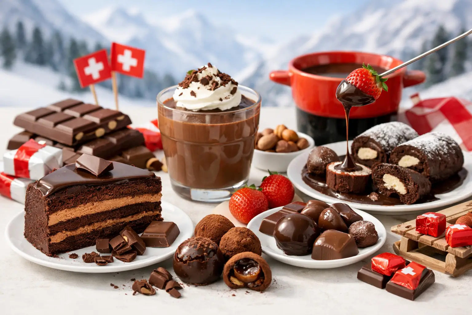 Swiss Chocolate Desserts Worth Ordering