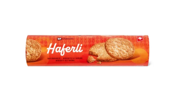 M-Classic Haferli Oat Biscuits - 265g M-Classic Herbatniki owsiane Haferli - 265g