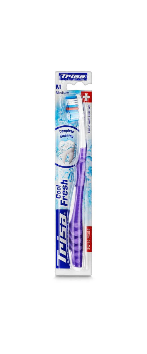 TRISA Cool & Fresh Medium Toothbrush TRISA Cool & Fresh Medium Toothbrush