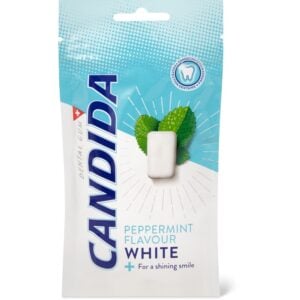 Candida White chewing gum peppermint 80g