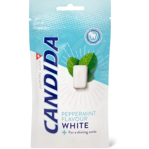 Candida White chewing gum peppermint 80g Candida White chewing gum peppermint 80g