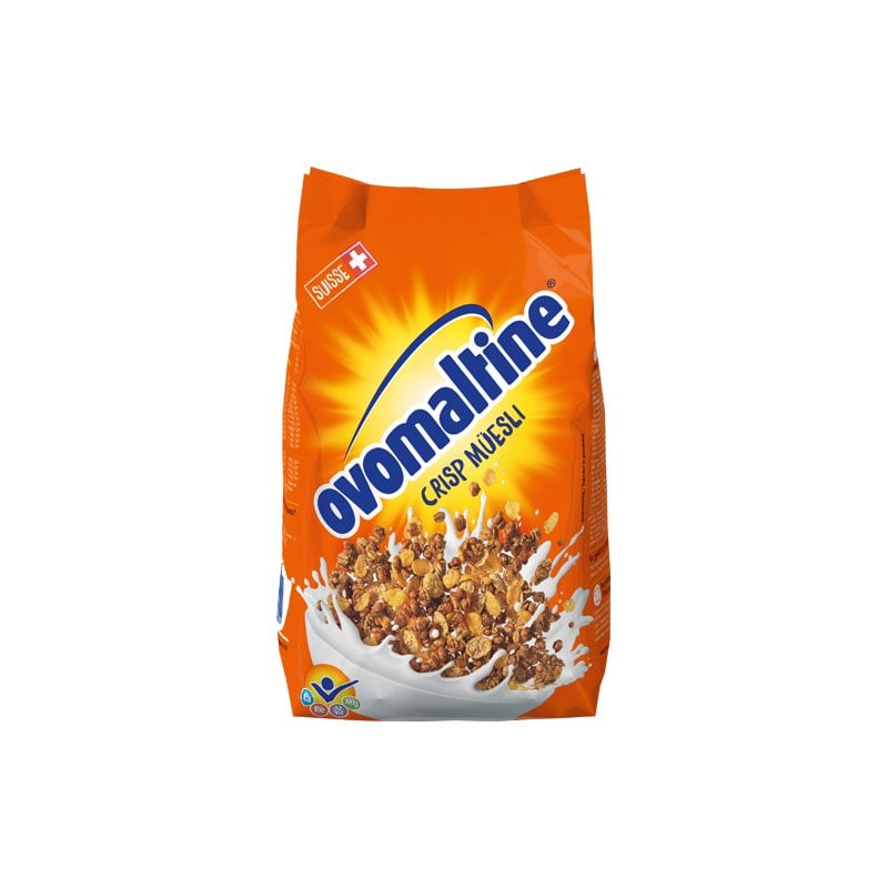 Muesli Crisp Ovomaltina da 500 g per la colazione