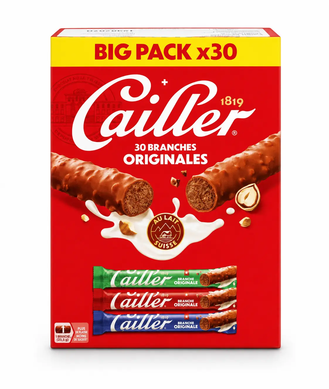 Swiss brands: Cailler Branches, classic Swiss chocolate since 1819